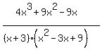 %284x%5E3%2B9x%5E2-9x%29%2F%28%28x%2B3%29%28x%5E2-3x%2B9%29%29+