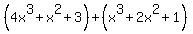%284x%5E3%2Bx%5E2%2B3%29%2B%28x%5E3%2B2x%5E2%2B1%29