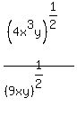 %284x%5E3y%29%5E%281%2F2%29%2F%28%289xy%29%5E%281%2F2%29%29