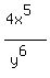 %284x%5E5%29%2F%28y%5E6%29