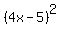 %284x-5%29%5E2