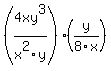 %284xy%5E3%2Fx%5E2y%29%28y%2F8x%29