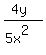 %284y%29%2F%285x%5E2%29