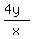 %284y%29%2Fx
