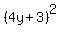 %284y%2B3%29%5E2