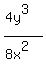 %284y%5E3%29%2F%288x%5E2%29