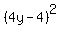 %284y-4%29%5E2