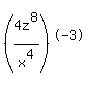 %284z%5E8%2Fx%5E4%29%5E-3