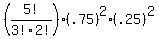 %285%21%2F3%212%21%29%28.75%29%5E2%28.25%29%5E2