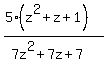 %285%28z%5E2%2Bz%2B1%29%29%2F%287z%5E2%2B7z%2B7%29