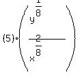 %285%29%28%28y%5E%281%2F8%29%29%2F%28x%5E%282%2F8%29%29%29