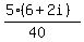 %285%2A%286%2B2i%29%29%2F%2840%29%29