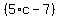 %285%2Ac-7%29