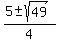 %285%2B-+sqrt%2849%29%29%2F4