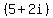 %285%2B2i%29