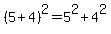%285%2B4%29%5E2=5%5E2%2B4%5E2