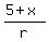 %285%2Bx%29%2Fr