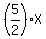 %285%2F2%29%2AX