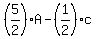 %285%2F2%29A-%281%2F2%29c