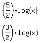 %285%2F2%29log%28%28x%29%29%2F%283%2F2%29log%28%28x%29%29+