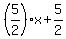 %285%2F2%29x%2B5%2F2