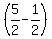 %285%2F2+-+1%2F2%29
