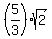 %285%2F3%29%2Asqrt%282%29