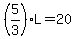 %285%2F3%29L=20