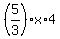 %285%2F3%29x%2A4