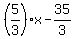 %285%2F3%29x+-+35%2F3