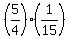 %285%2F4%29%2A%281%2F15%29