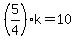 %285%2F4%29k=10