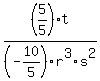 %285%2F5%29t%2F%28-10%2F5%29r%5E3s%5E2