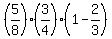 %285%2F8%29%2A%283%2F4%29%2A%281-2%2F3%29