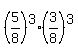 %285%2F8%29%5E3%2A%283%2F8%29%5E3