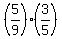%285%2F9%29%2A%283%2F5%29