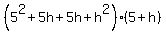 %285%5E2%2B5h%2B5h%2Bh%5E2%29%285%2Bh%29