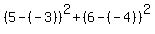 %285-%28-3%29%29%5E2%2B%286-%28-4%29%29%5E2