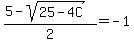 %285-sqrt%2825-4C%29%29%2F2=-1