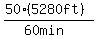 %2850%285280ft%29%29%2F%2860min%29