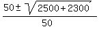 %2850%2B-sqrt%282500%2B2300%29%29%2F%2850%29