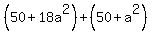 %2850%2B18a%5E2%29%2B%2850%2Ba%5E2%29