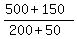 %28500%2B150%29%2F%28200%2B50%29