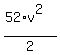 %2852%2Av%5E2%29%2F2