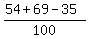 %2854%2B69-35%29%2F100