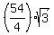 %2854%2F4%29%2Asqrt%283%29