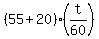 %2855%2B20%29%28t%2F60%29
