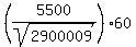 %285500%2Fsqrt%282900009%29%29%2A60