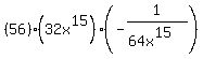 %2856%29%2A%2832x%5E15%29%2A%28-1%2F%2864x%5E15%29%29