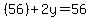 %2856%29%2B2y=56